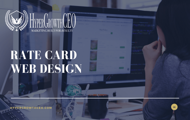 Rate Card | Web Design